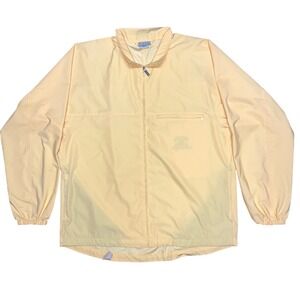 Vintage | Cutter Buck | Mens L | Lightweight Rain Jacket | Yellow | Packable